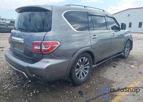 2020 Nissan Armada Sl 4Wd z USA, uszkodzony, nr VIN JN8AY2NCXL9618748